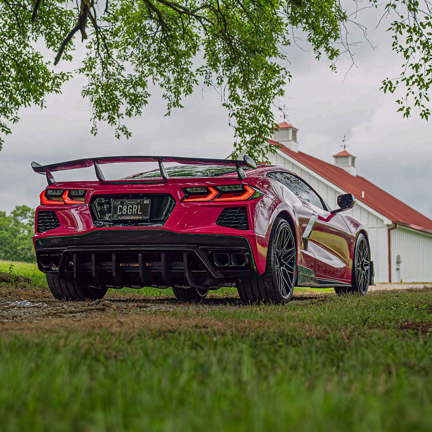 Evolution Wing Kit | Carbon Fiber | C8 Corvette