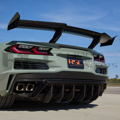 Corvette C8 ZR1 Rear Wing Racing Sport Concepts