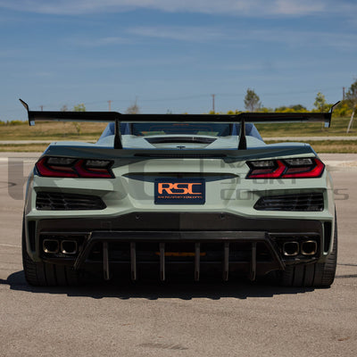 Rear View Corvette ZR1 Wing