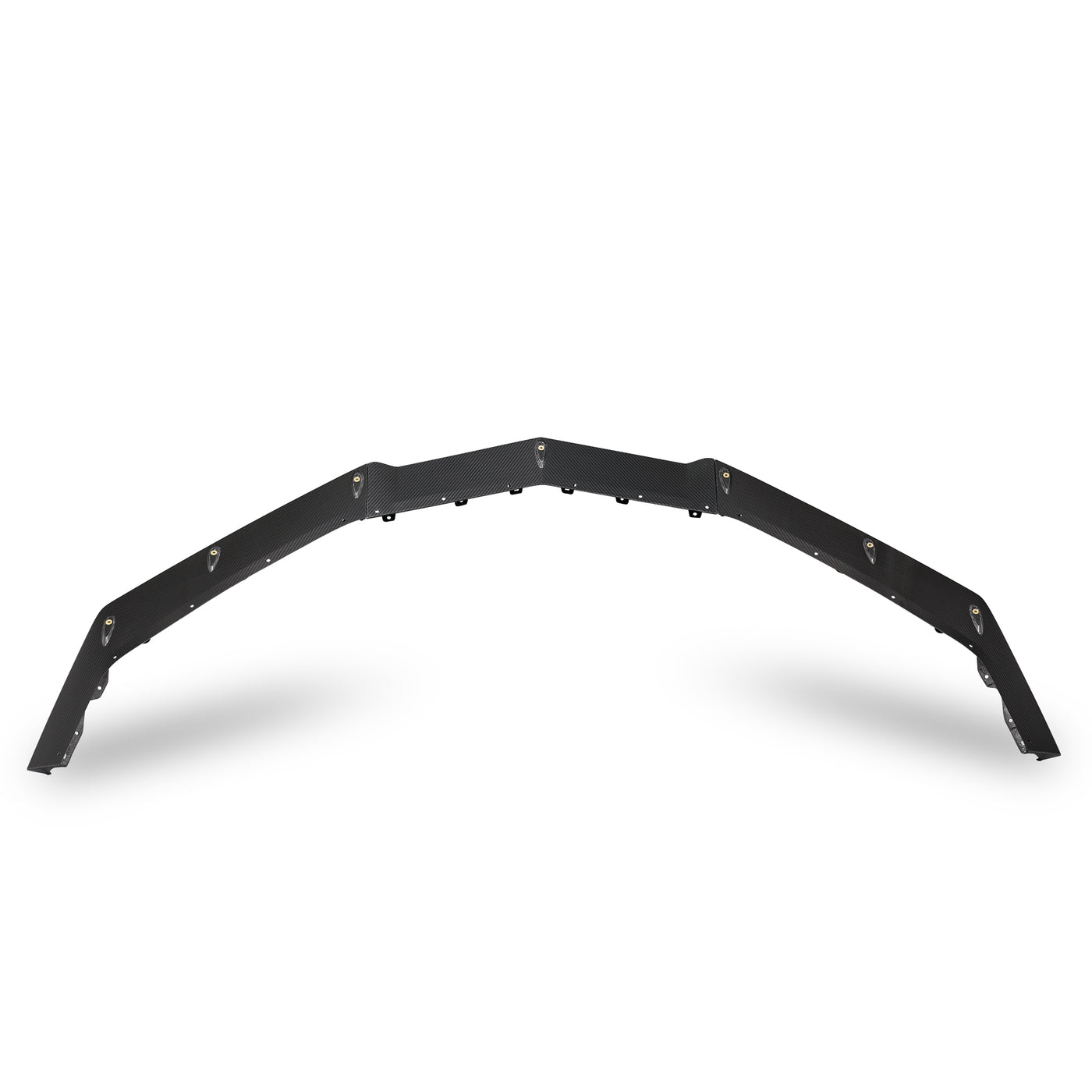 C8 Corvette Carbon Fiber Z07 Front Splitter Underside with bumpers