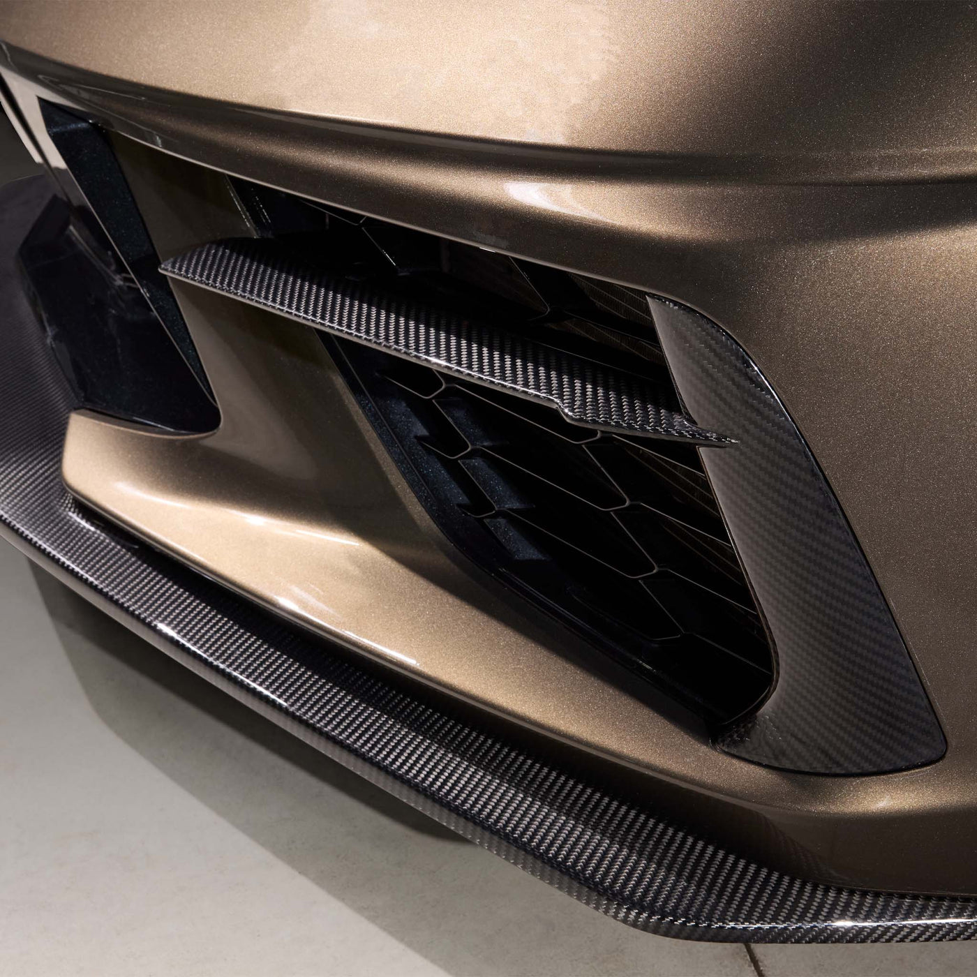 Front Intake Vents | Carbon Fiber | Corvette C8