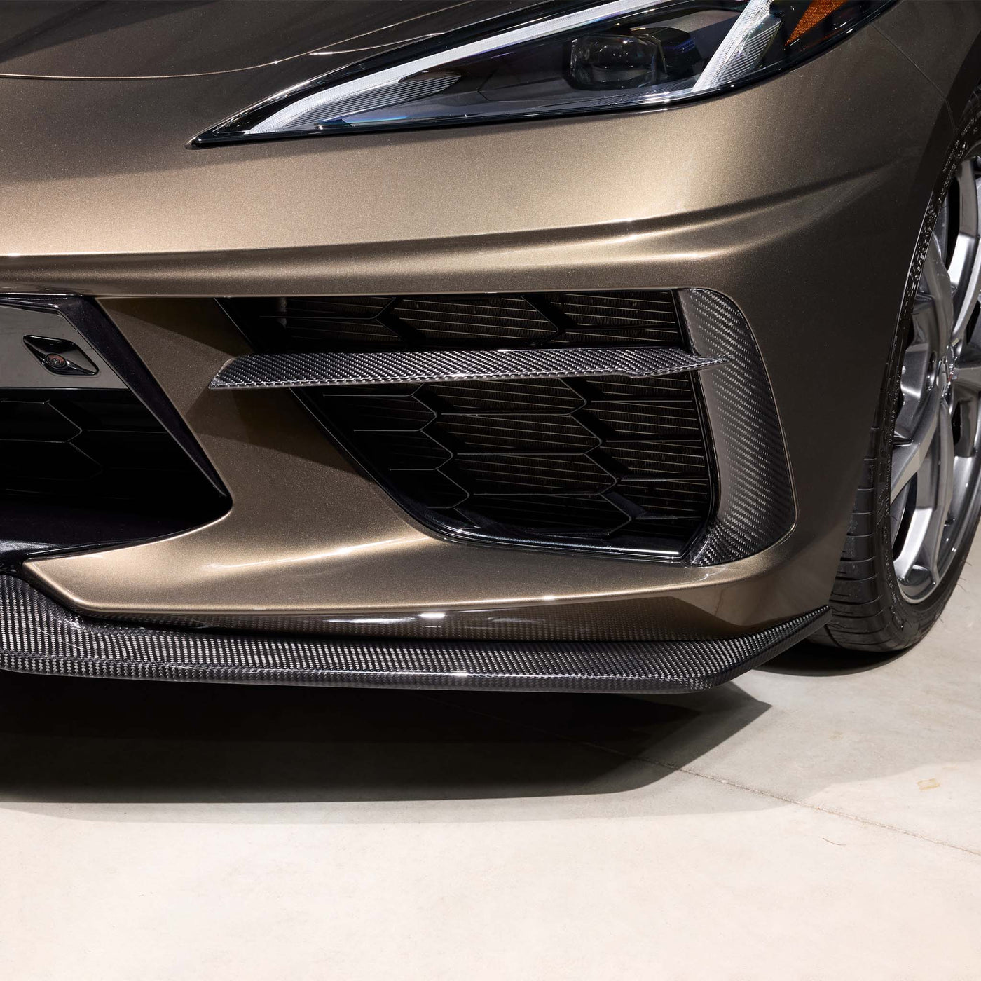 Front Intake Vents | Carbon Fiber | Corvette C8