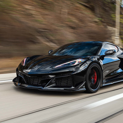 Rolling Shot of Corvette C8 Z07 Carbon Fiber Kit by Racing Sport Concepts