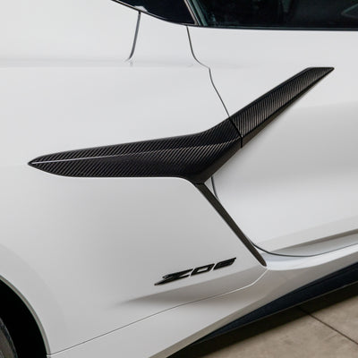 C8 Z06 Side Intake Vent Visible Carbon Fiber by RSC