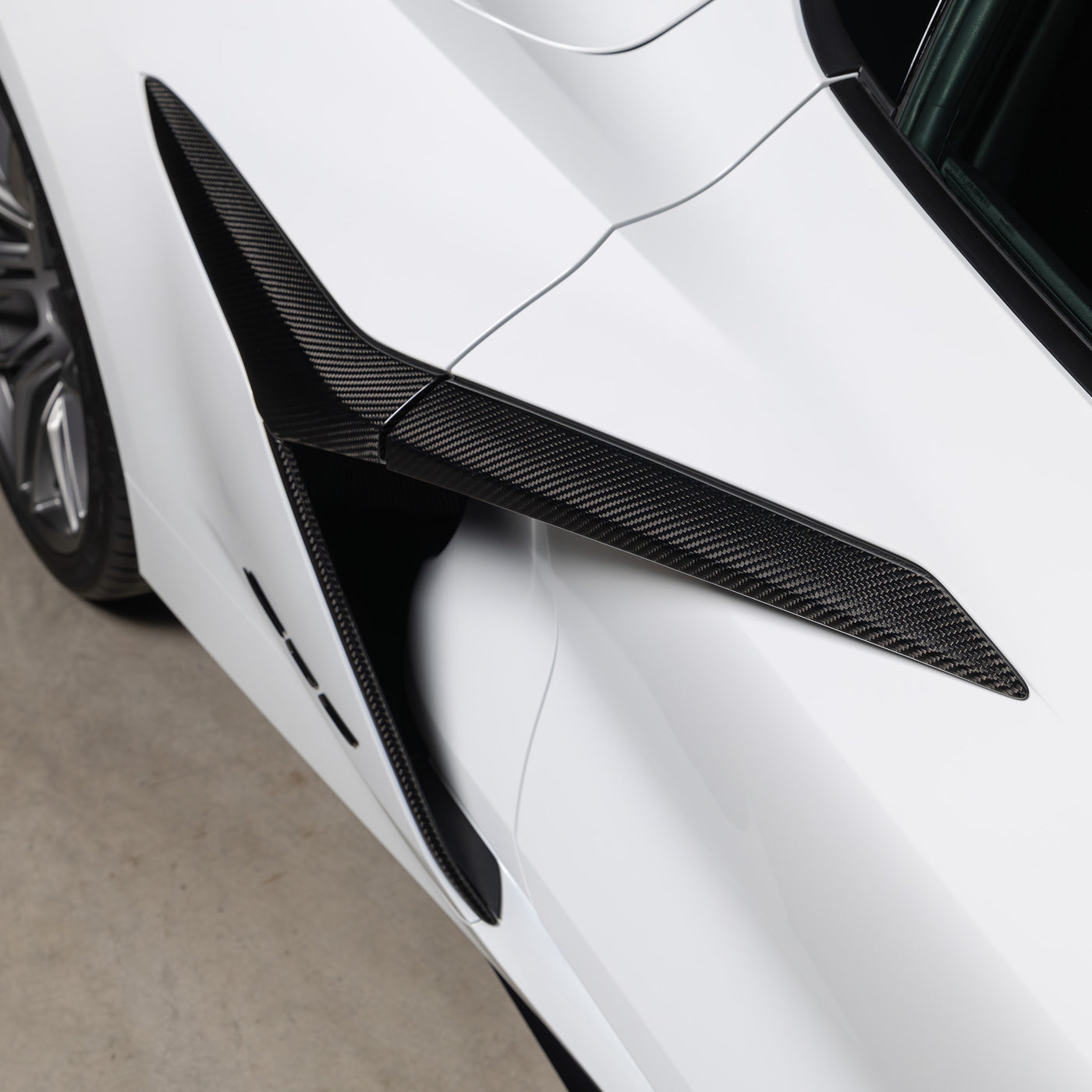 Corvette C8 Z06 Carbon Fiber Side Intake Vent by RSC