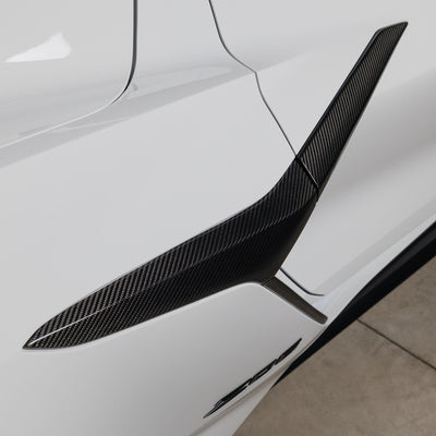 Corvette Z06 Side Intake Vents in Carbon Fiber by RSC