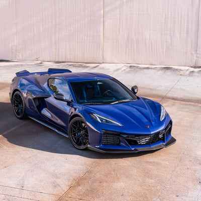 Corvette C8 Z06 Front Splitter by Racing Sport Concepts Front View