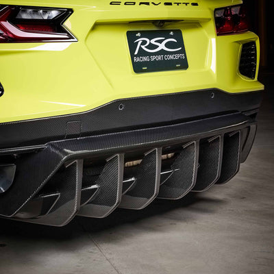 ST Rear Diffuser | Carbon Fiber | Corvette C8 Stingray & E-Ray