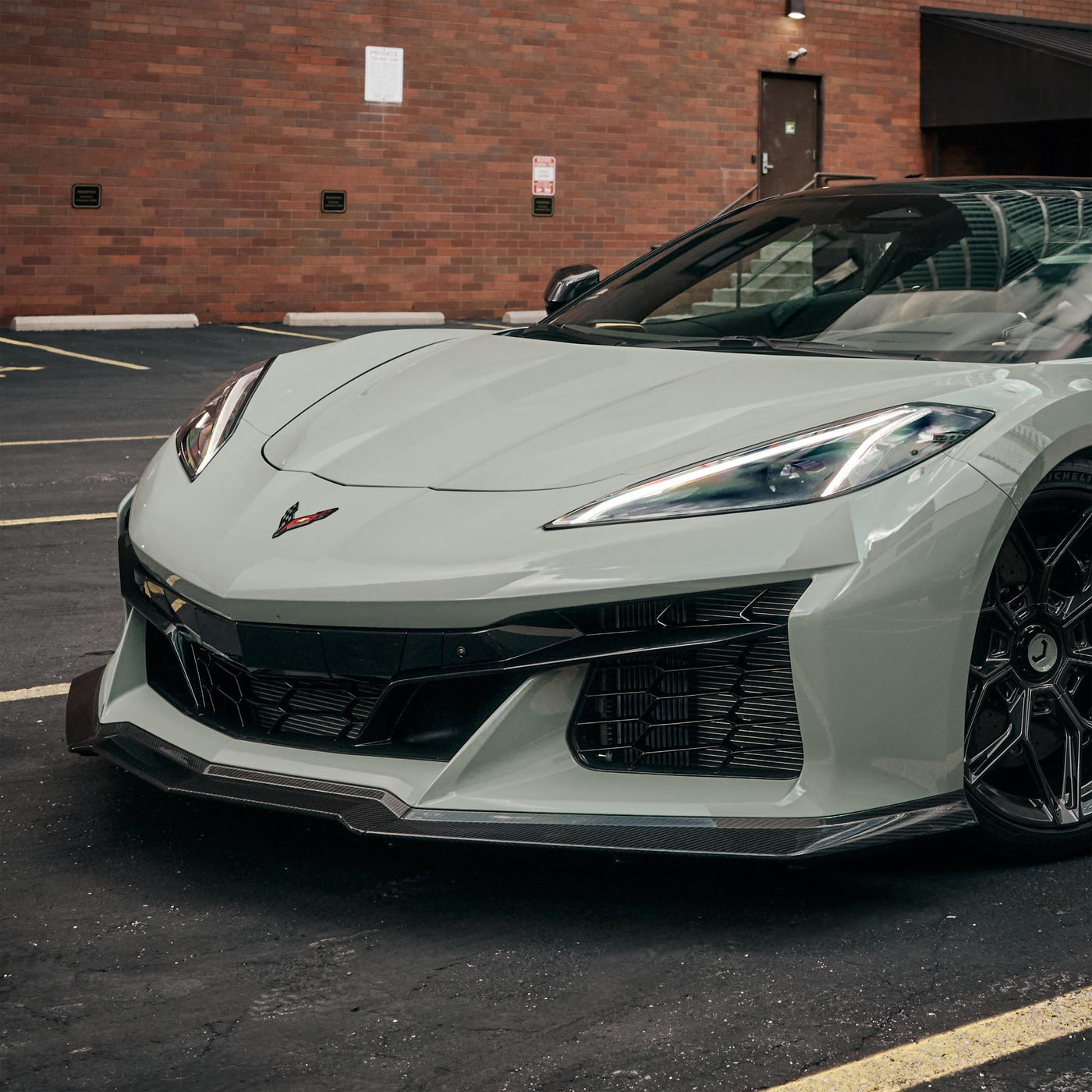 Z07 Style Front Splitter | Carbon Fiber | Corvette C8 Z06 & E-Ray